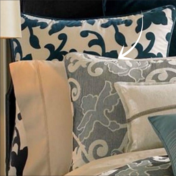 Waterford Other - Waterford Ophelia King pillow Sham, Grey/Taupe